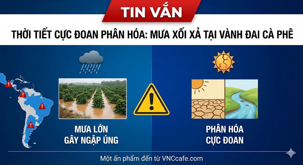 Tin vắn: Thời tiết cực đoạn phân hóa 